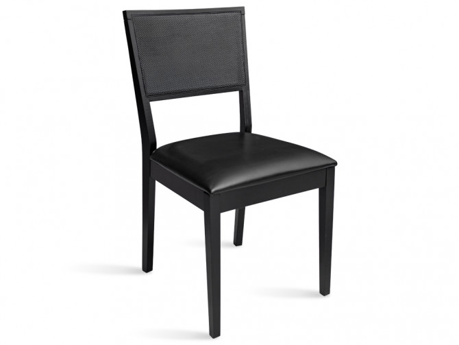 Cadeira Iris - Couríssimo Preto